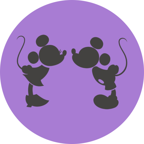 (351-D1-5T) Mickey & Minnie