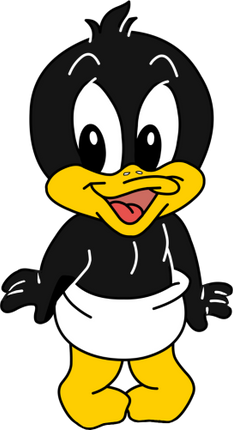 (351-D1-4U) Baby Daffy