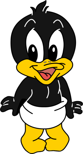 (351-D1-4U) Baby Daffy