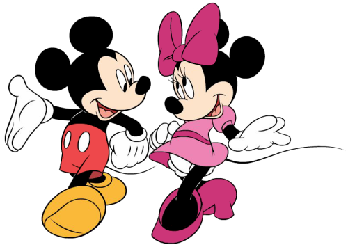 (351-D1-3X) Mickey & Minnie