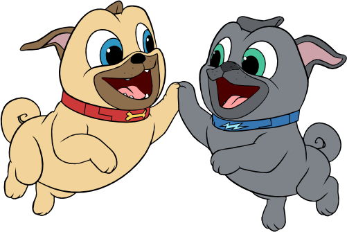 (351-D2-2A) Puppy Pals