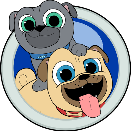 (351-D2-1X) Puppy Pals