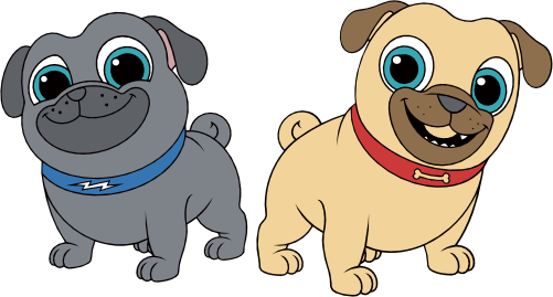 (351-D2-1Y) Puppy Pals