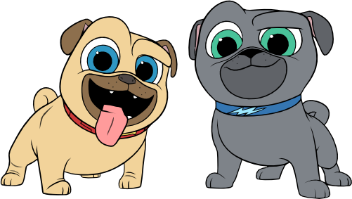 (351-D2-1Z) Puppy Pals