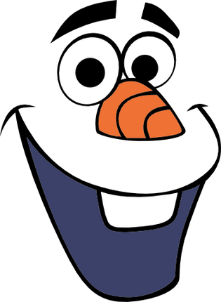 (351-D10-1V) Olaf Face