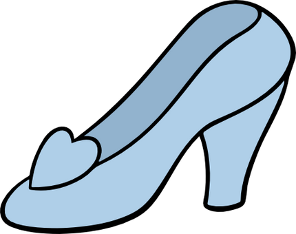 (351-D11-2U) Glass Slipper
