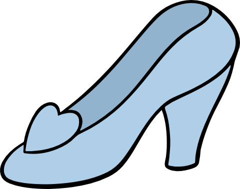 (351-D11-2U) Glass Slipper