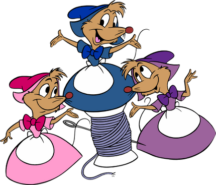 (351-D11-3C) Girl Mice