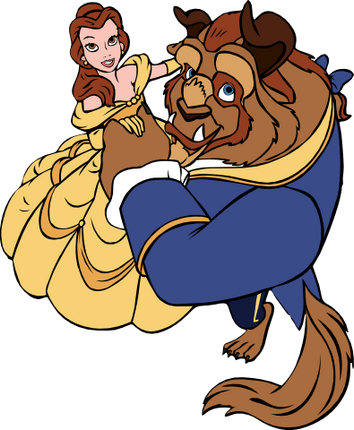 (351-D12-1R) Belle & Beast