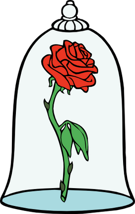 (351-D12-2F) Rose