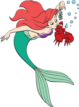 (351-D13-5V) Ariel & Sebastian