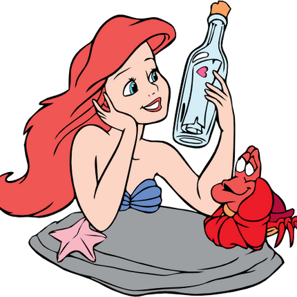 (351-D13-5W) Ariel & Sebastian