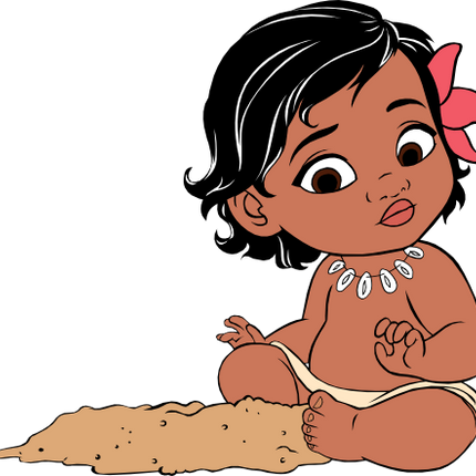 (351-D14-1I) Baby Moana