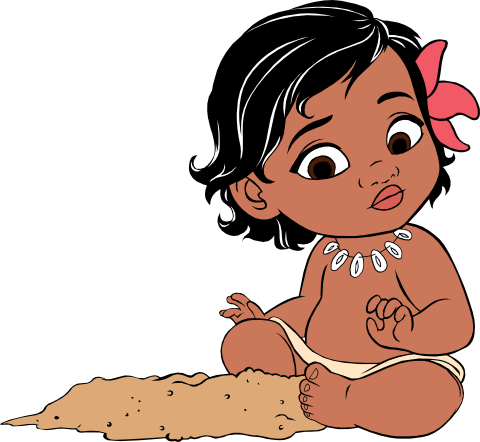 (351-D14-1I) Baby Moana
