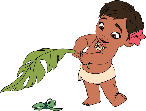 (351-D14-1J) Baby Moana