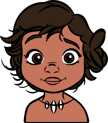 (351-D14-1K) Baby Moana