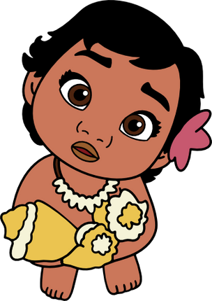 (351-D14-1L) Baby Moana