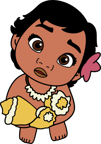 (351-D14-1L) Baby Moana
