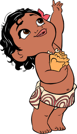 (351-D14-1M )Baby Moana