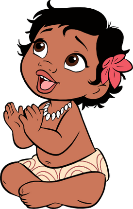 (351-D14-1N) Baby Moana