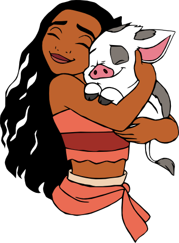 (351-D14-1O) Moana & Pua