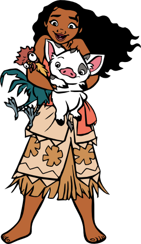 (351-D14-1Q) Moana & Pua