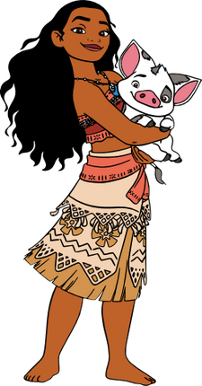 (351-D14-1R) Moana & Pua