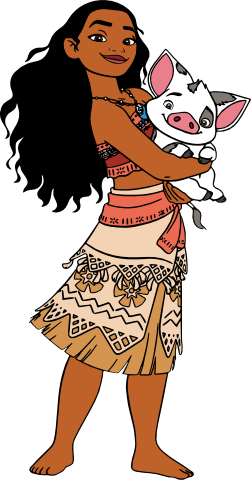 (351-D14-1R) Moana & Pua