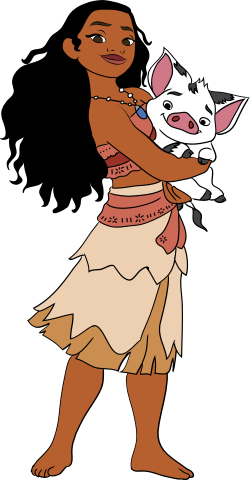 (351-D14-1S) Moana & Pua