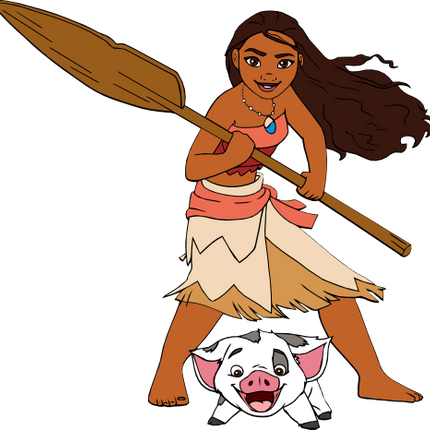 (351-D14-1U) Moana & Pua