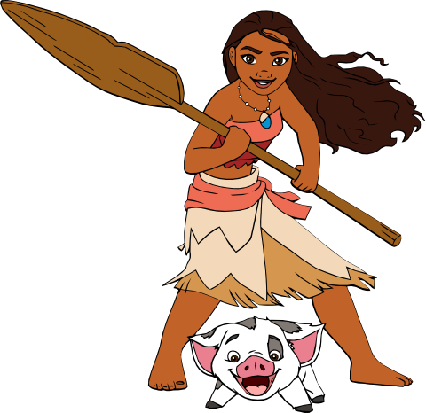 (351-D14-1U) Moana & Pua