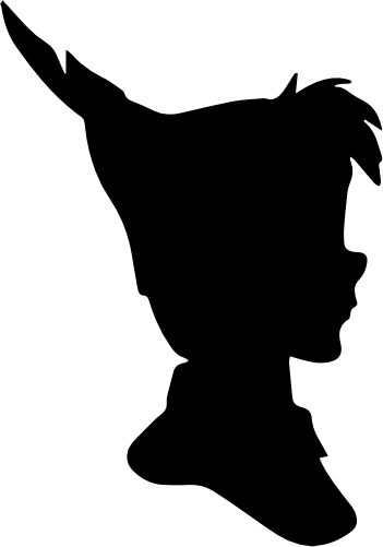 (351-D16-1H) Peter Pan Head