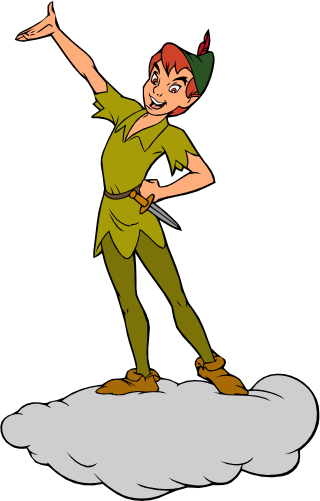 (351-D16-3K) Peter Pan