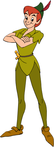 (351-D16-3P) Peter Pan