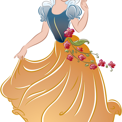 (351-D20-2S) Snow White