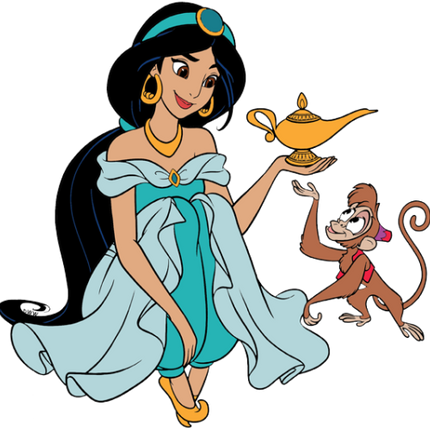 (351-D22-2Z) Jasmine & Abu