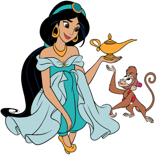 (351-D22-2Z) Jasmine & Abu