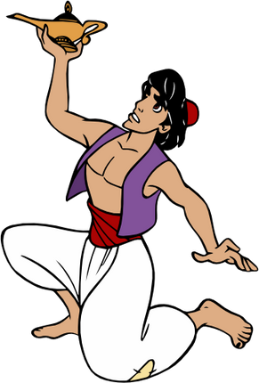 (351-D22-4A) Aladdin