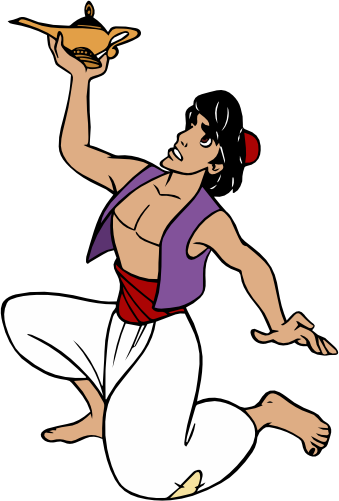(351-D22-4A) Aladdin