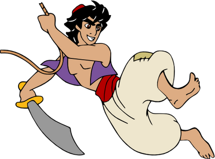 (351-D22-4C) Aladdin