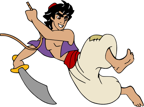 (351-D22-4C) Aladdin