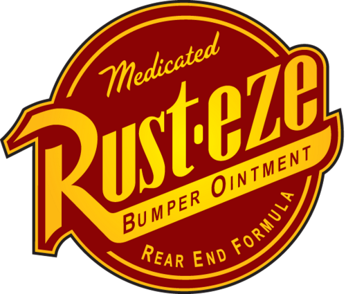 (351-D24-1B) Rust-eze Logo