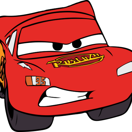 (351-D24-1S) Lightening McQueen