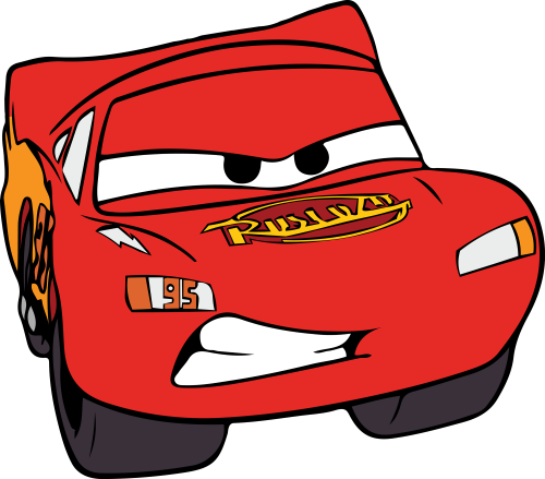(351-D24-1S) Lightening McQueen