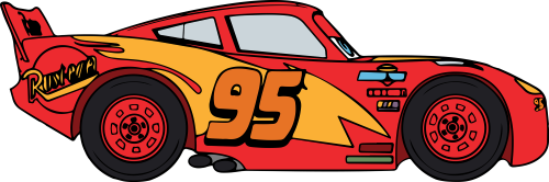 (351-D24-1U) Lightening McQueen