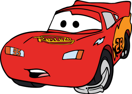 (351-D24-1W) Lightening McQueen
