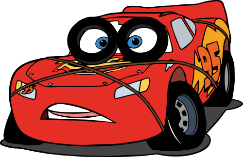 (351-D24-1X) Lightening McQueen