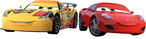 (351-D24-3F) McQueen & Racer