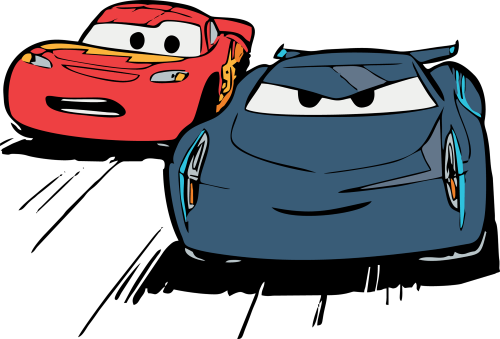 (351-D24-3J) McQueen & Racer