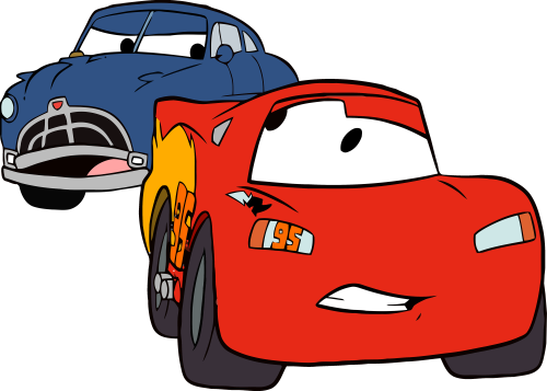 (351-D24-3L) McQueen & Doc